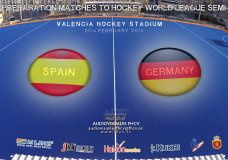 ESPAÑA Vs GERMANY (25 de Febrero 2015) – Torneo Internacional 4 naciones de Hockey Hierba Valencia